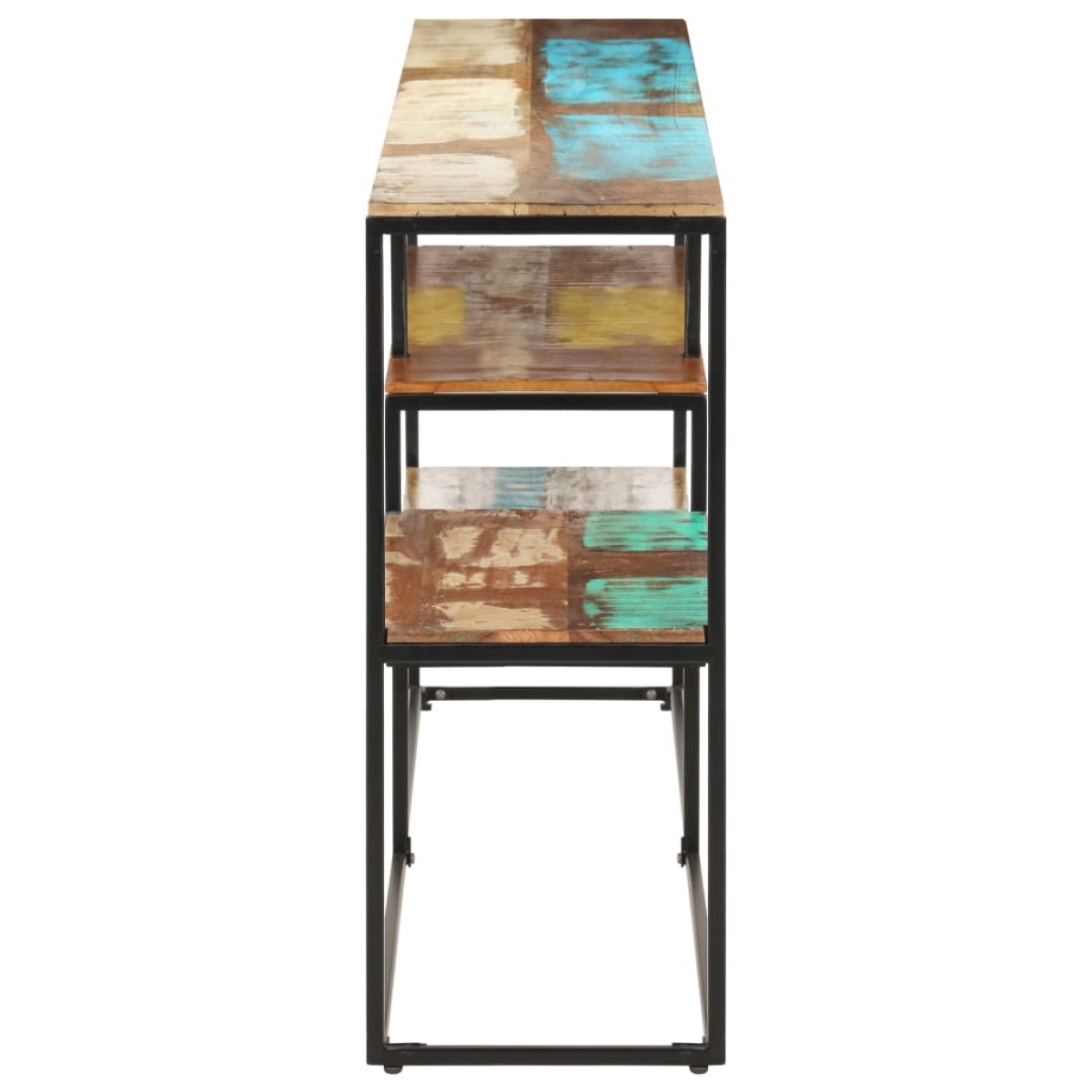 vidaXL Ραφιέρα 150 x 30 x 75 εκ. από Μασίφ Ανακυκλωμένο Ξύλο