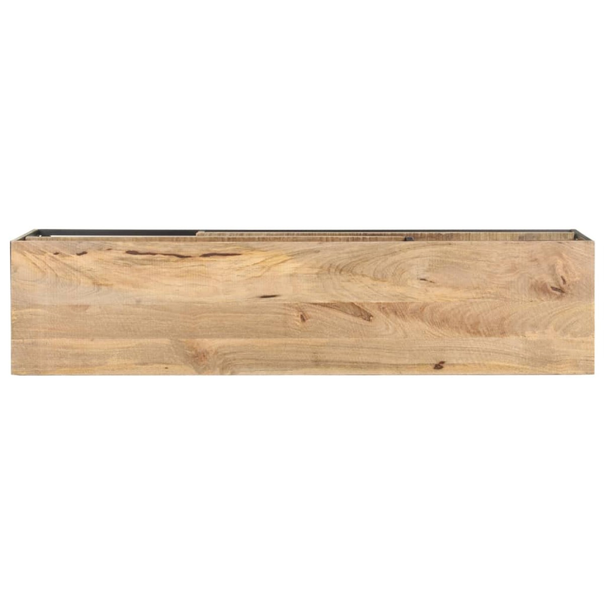 vidaXL Έπιπλο Τηλεόρασης 130 x 30 x 45 εκ. από Ακατέργαστο Ξύλο Μάνγκο