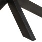 vidaXL Τραπεζαρία Οβάλ 200 x 100 x 75 εκ. από Μασίφ Ανακυκλωμένο Ξύλο