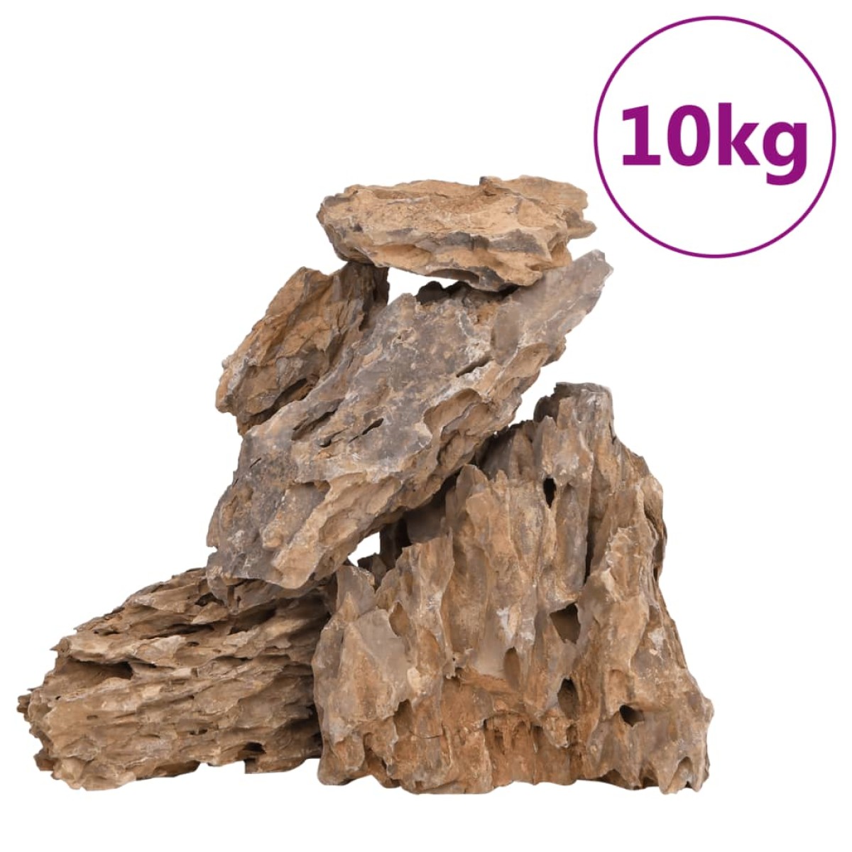vidaXL Πέτρες Dragon Stones Διάφορα Χρώματα 10 κιλά 10-30 εκ.