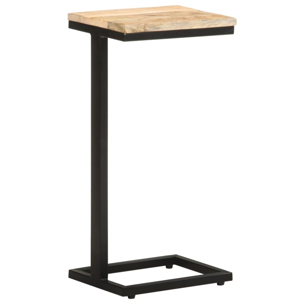 vidaXL Τραπέζια Βοηθητικά 2 τεμ. 31,5x24,5x64,5 εκ. Ακατ. Ξύλο Μάνγκο