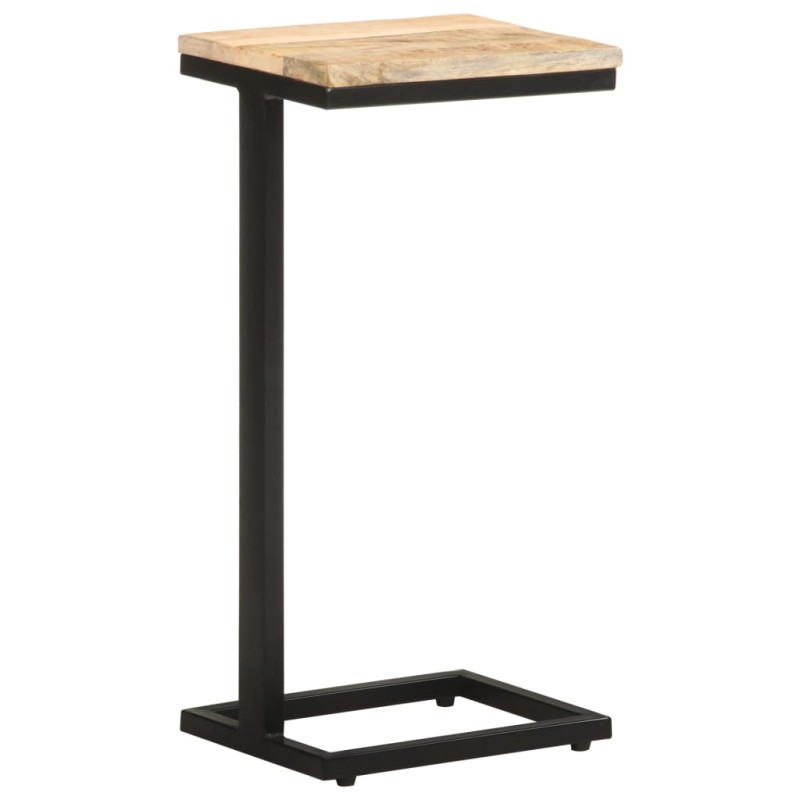 vidaXL Τραπέζια Βοηθητικά 2 τεμ. 31,5x24,5x64,5 εκ. Ακατ. Ξύλο Μάνγκο