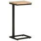 vidaXL Τραπέζια Βοηθητικά 2 τεμ. 31,5x24,5x64,5 εκ. Ακατ. Ξύλο Μάνγκο