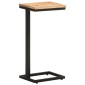 vidaXL Τραπέζια Βοηθητικά 2 τεμ. 31,5x24,5x64,5 εκ. Μασίφ Ξύλο Ακακίας