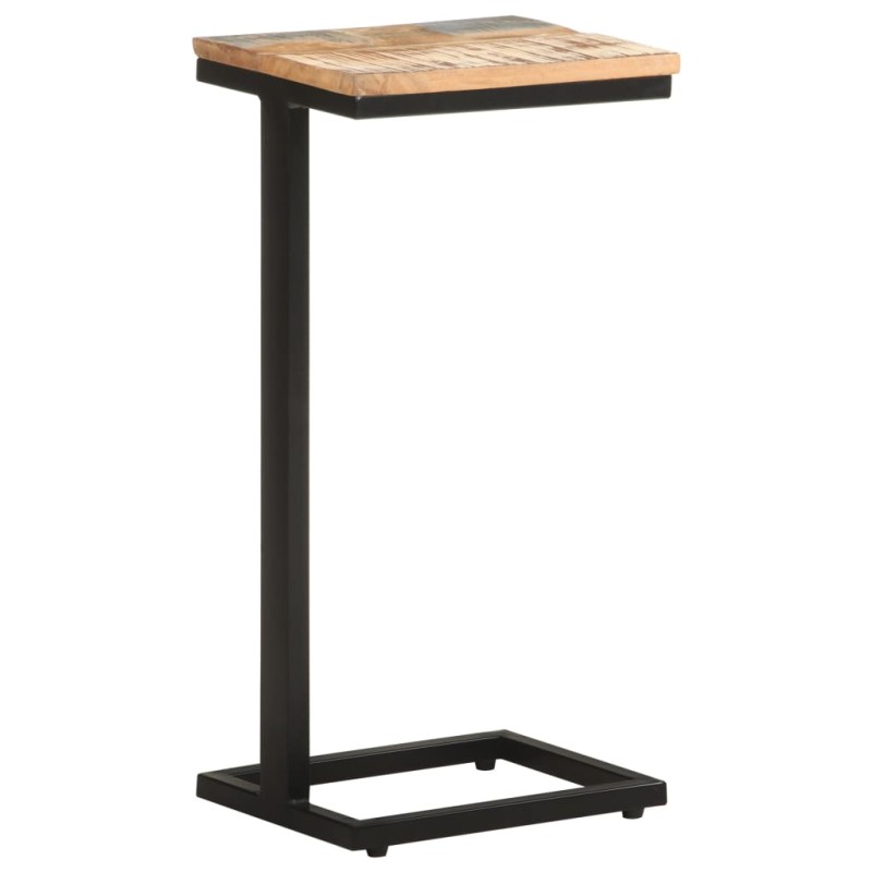 vidaXL Τραπέζια Βοηθητικά 2 τεμ. 31,5x24,5x64,5 εκ. Μασίφ Ανακ. Ξύλο