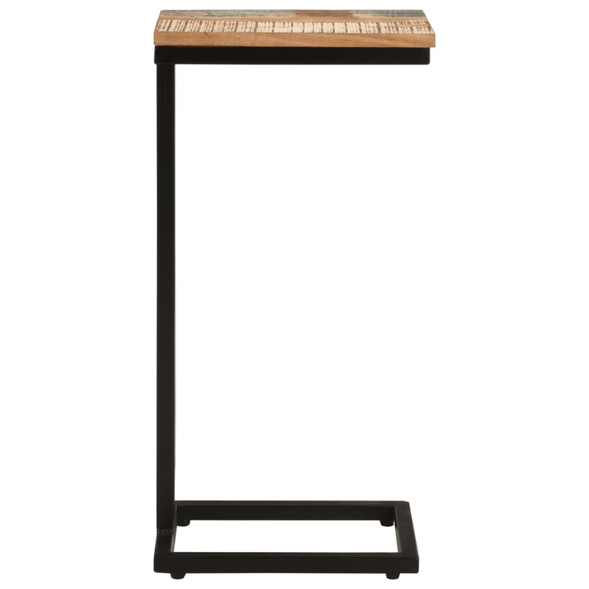 vidaXL Τραπέζια Βοηθητικά 2 τεμ. 31,5x24,5x64,5 εκ. Μασίφ Ανακ. Ξύλο