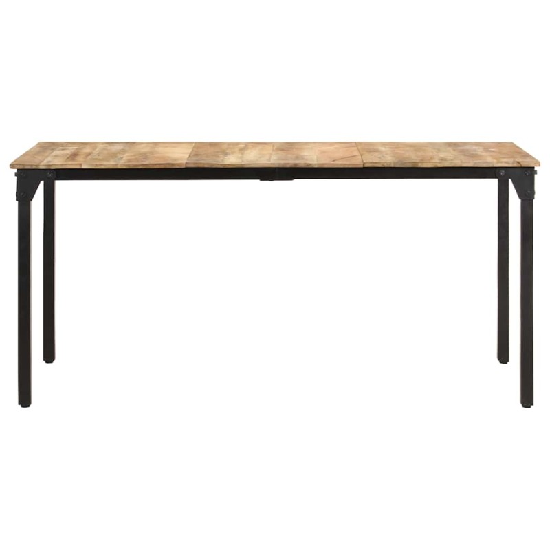 vidaXL Τραπεζαρία 160 x 80 x 76 εκ. από Ακατέργαστο Ξύλο Μάνγκο