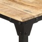 vidaXL Τραπεζαρία 180 x 90 x 76 εκ. από Ακατέργαστο Ξύλο Μάνγκο