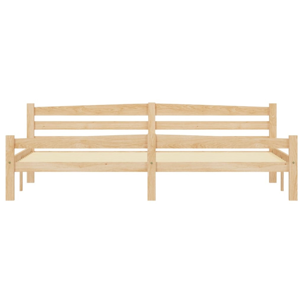 vidaXL Πλαίσιο Κρεβατιού 200 x 200 εκ. από Μασίφ Ξύλο Πεύκου