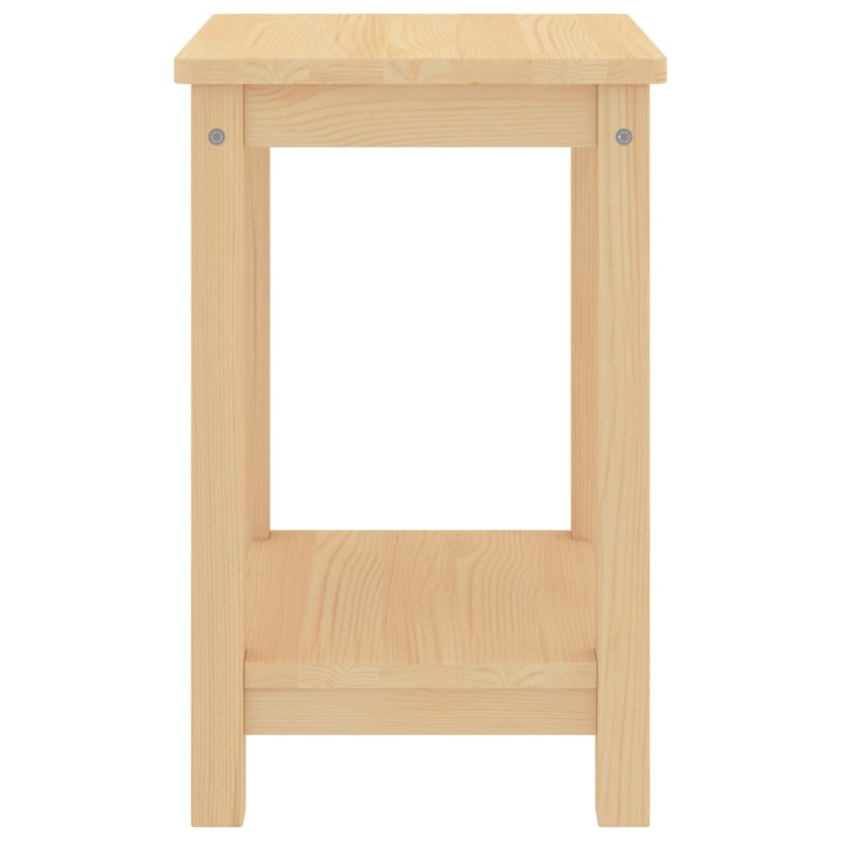 vidaXL Κομοδίνο Ανοιχτό Ξύλο 35 x 30 x 47 εκ. από Μασίφ Ξύλο Πεύκου