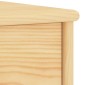 vidaXL Κομοδίνο Ανοιχτό Ξύλο 35 x 30 x 47 εκ. από Μασίφ Ξύλο Πεύκου