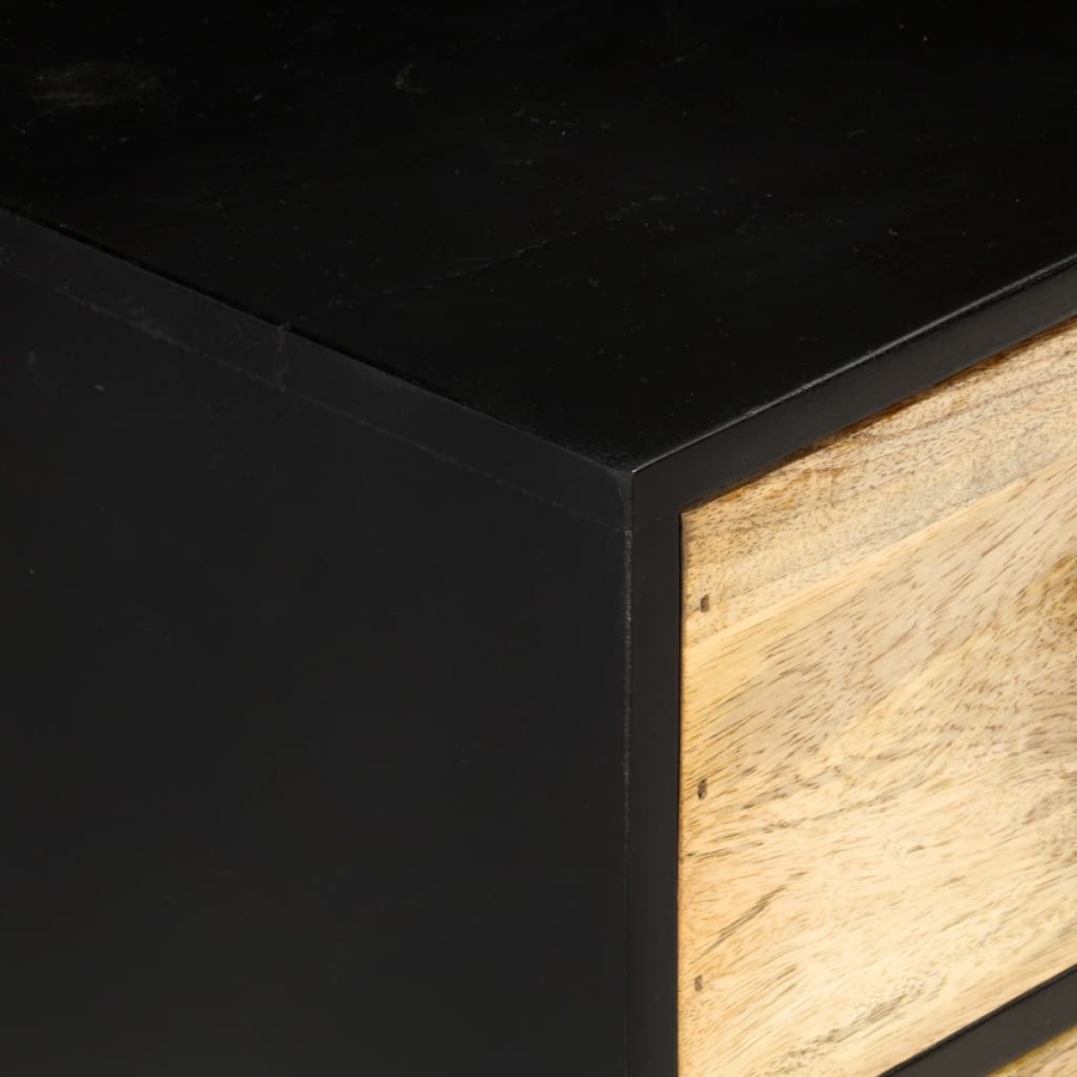 vidaXL Μπουφές 110 x 33 x 64 εκ. από Μασίφ Ξύλο Μάνγκο