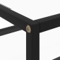 vidaXL Τραπέζι Κονσόλα Διαφανές 50 x 40 x 40 εκ. από Ψημένο Γυαλί