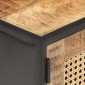 vidaXL Έπιπλο Τηλεόρασης 90x30x40εκ Ακατ. Μάνγκο/Φυσικό Ζαχαροκάλαμο