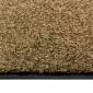vidaXL Πατάκι Εισόδου Πλενόμενο Καφέ 40 x 60 εκ.