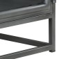 vidaXL Κομοδίνο Γκρι 40 x 30 x 50 εκ. από Μασίφ Ξύλο Ακακίας