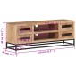 vidaXL Έπιπλο Τηλεόρασης 110 x 30 x 40 εκ. από Μασίφ Ξύλο Ακακίας