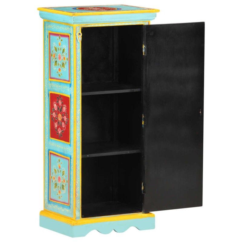 vidaXL Ντουλάπι με Χειροπ. Λεπτομέρειες 40x30x90 εκ. Μασίφ Ξύλο Μάνγκο