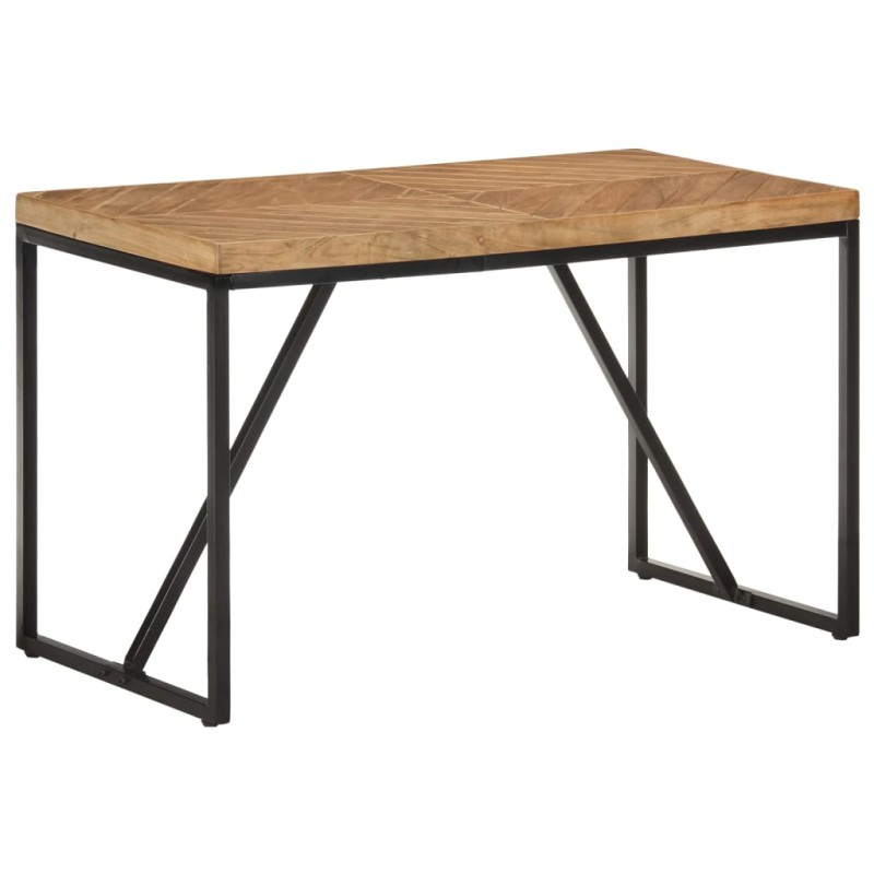 vidaXL Τραπεζαρία 120 x 60 x 76 εκ. από Μασίφ Ξύλο Ακακίας/Ξύλο Μάνγκο