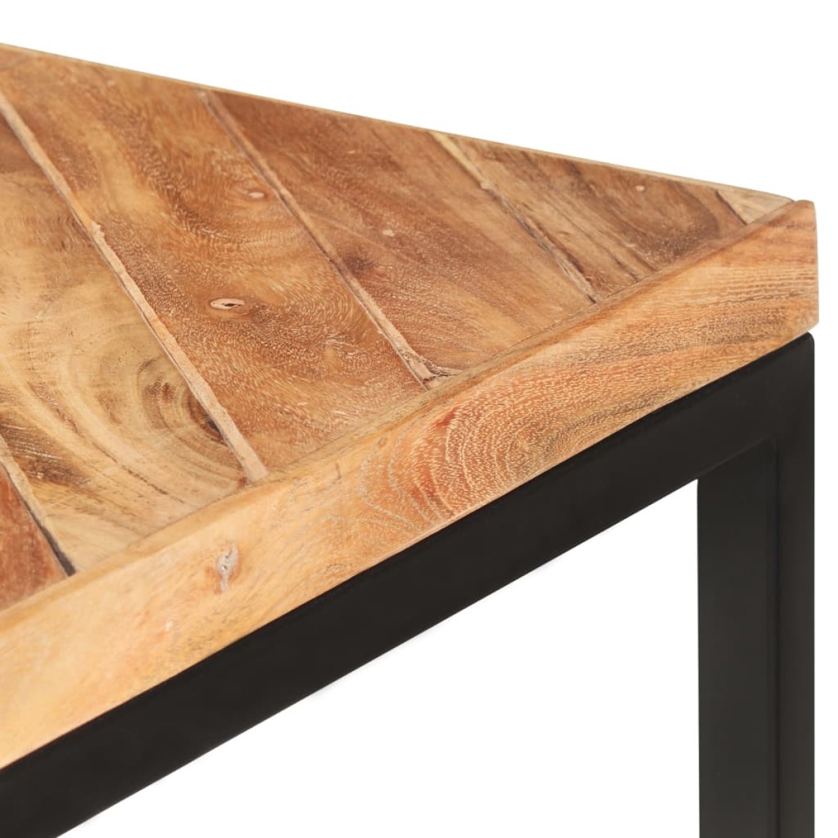 vidaXL Τραπεζαρία 200 x 90 x 76 εκ. από Μασίφ Ξύλο Ακακίας/Μάνγκο