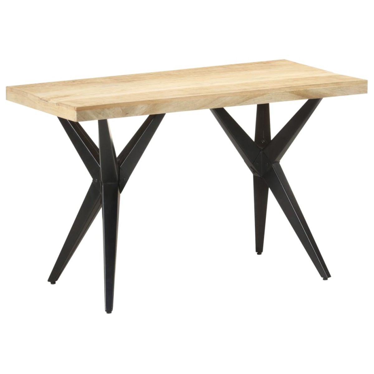 vidaXL Τραπεζαρία 120 x 60 x 76 εκ. από Μασίφ Ξύλο Μάνγκο