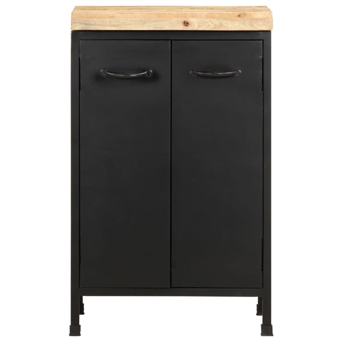 vidaXL Ντουλάπι 47 x 35 x 76 εκ. από Ακατέργαστο Ξύλο Μάνγκο