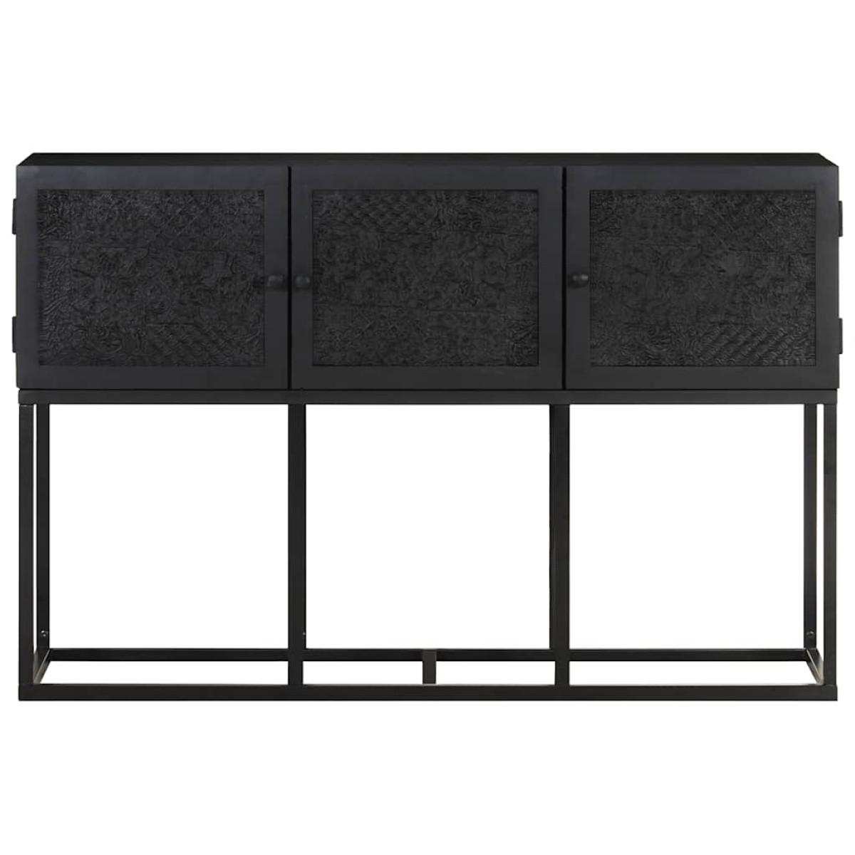 vidaXL Κονσόλα 115 x 30 x 76 εκ. από Μασίφ Ξύλο Μάνγκο