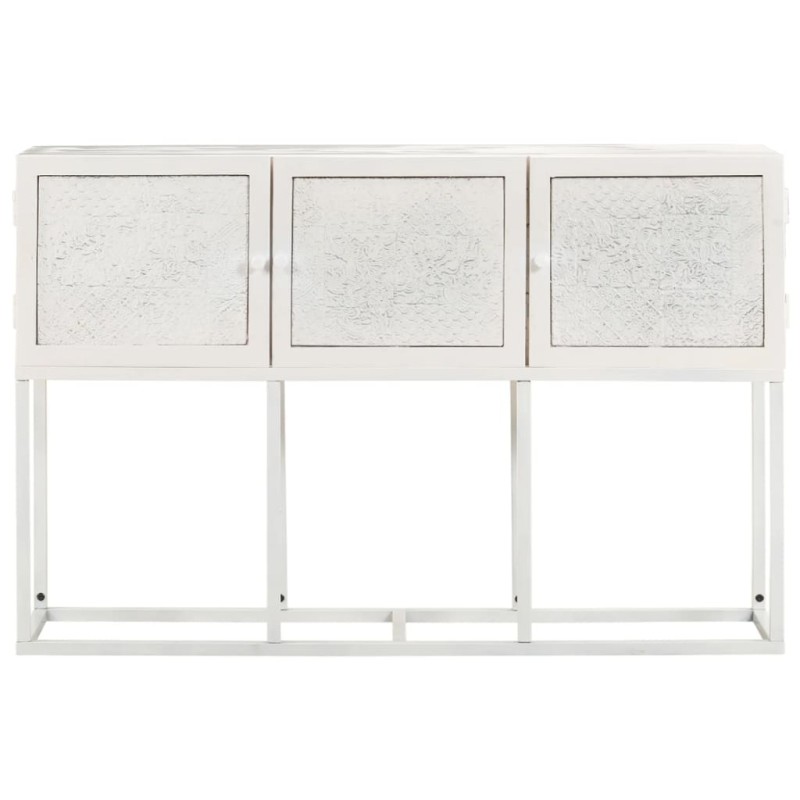 vidaXL Κονσόλα 115 x 30 x 76 εκ. από Μασίφ Ξύλο Μάνγκο