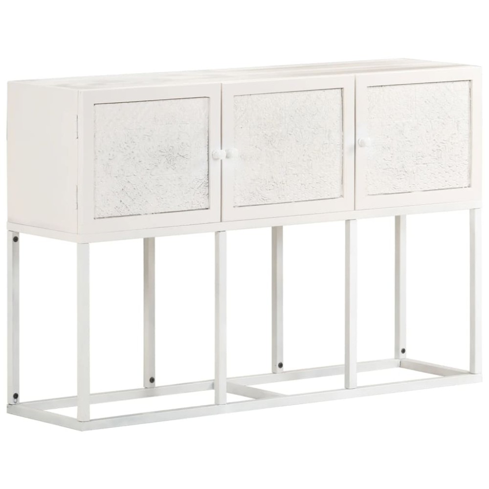 vidaXL Κονσόλα 115 x 30 x 76 εκ. από Μασίφ Ξύλο Μάνγκο