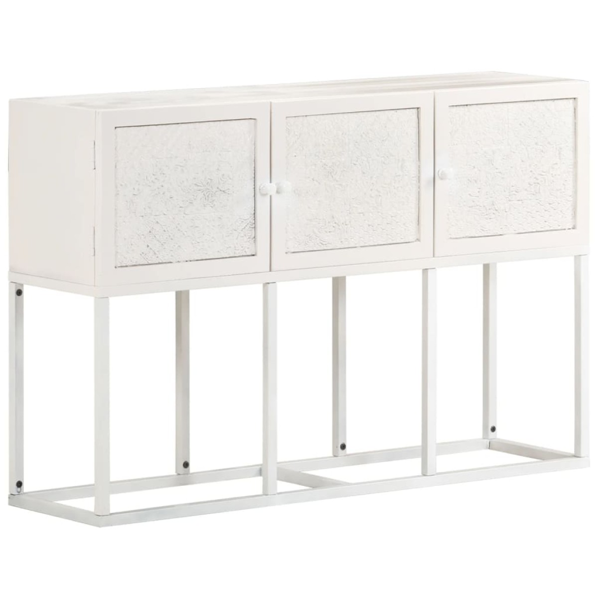 vidaXL Κονσόλα 115 x 30 x 76 εκ. από Μασίφ Ξύλο Μάνγκο