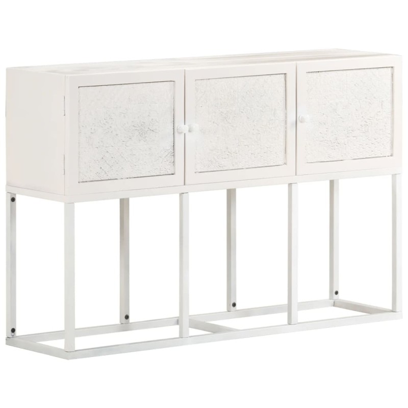 vidaXL Κονσόλα 115 x 30 x 76 εκ. από Μασίφ Ξύλο Μάνγκο