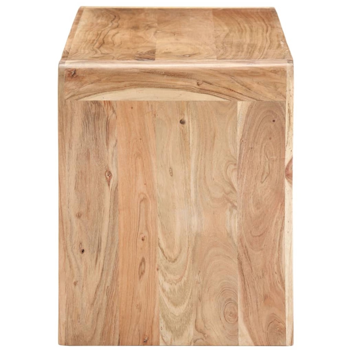 vidaXL Πάγκος 110 x 38 x 46 εκ. από Μασίφ Ξύλο Ακακίας