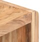 vidaXL Πάγκος 110 x 38 x 46 εκ. από Μασίφ Ξύλο Ακακίας