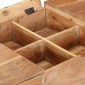 vidaXL Τουαλέτα 112 x 45 x 76 εκ. από Μασίφ Ξύλο Ακακίας με Καθρέπτη