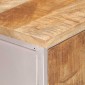 vidaXL Ντουλάπι 60 x 35 x 75 εκ. από Ακατέργαστο Ξύλο Μάνγκο & Σίδερο