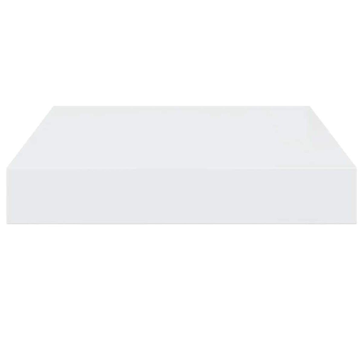vidaXL Ράφι Τοίχου Γυαλιστερό Γκρι 23x23,5x3,8 εκ. MDF