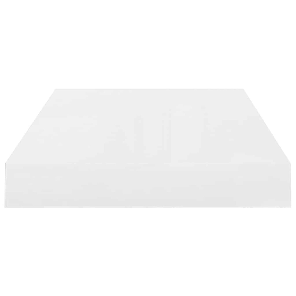 vidaXL Ράφι Τοίχου Γυαλιστερό Άσπρο 40x23x3,8 εκ. MDF