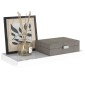 vidaXL Ράφι Τοίχου Γυαλιστερό Άσπρο 50x23x3,8 εκ. MDF