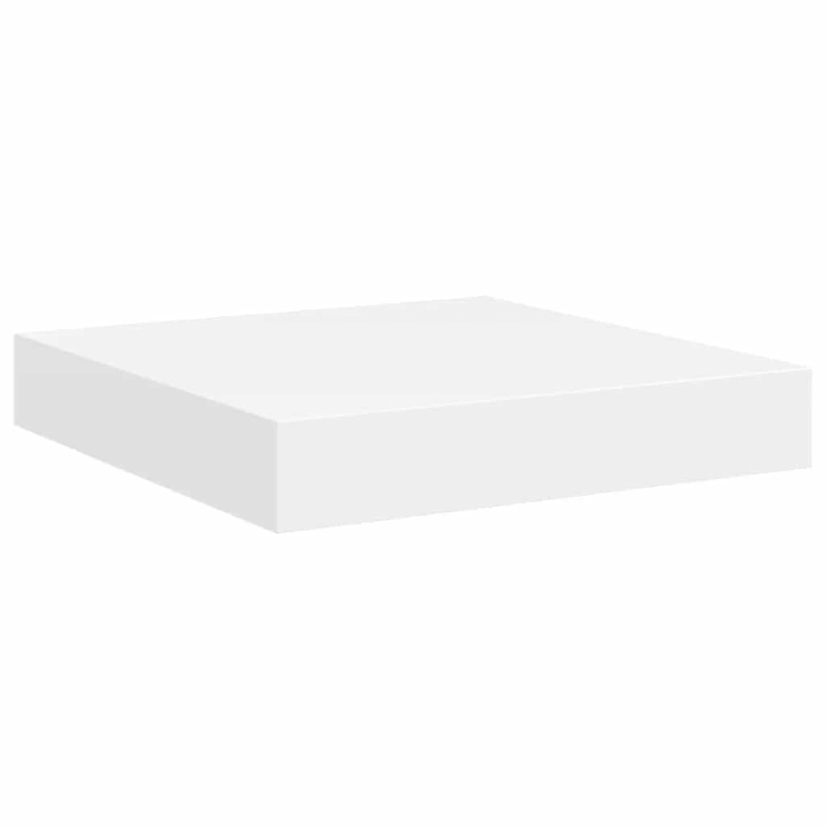 vidaXL Ράφια Τοίχου 2 τεμ. Άσπρα 23x23,5x3,8 εκ. MDF