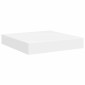 vidaXL Ράφια Τοίχου 2 τεμ. Άσπρα 23x23,5x3,8 εκ. MDF