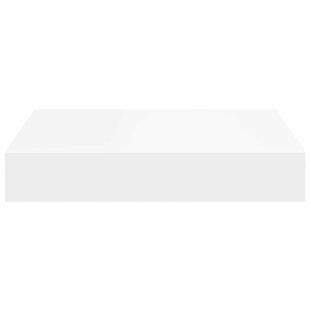 vidaXL Ράφια Τοίχου 2 τεμ. Άσπρα 23x23,5x3,8 εκ. MDF