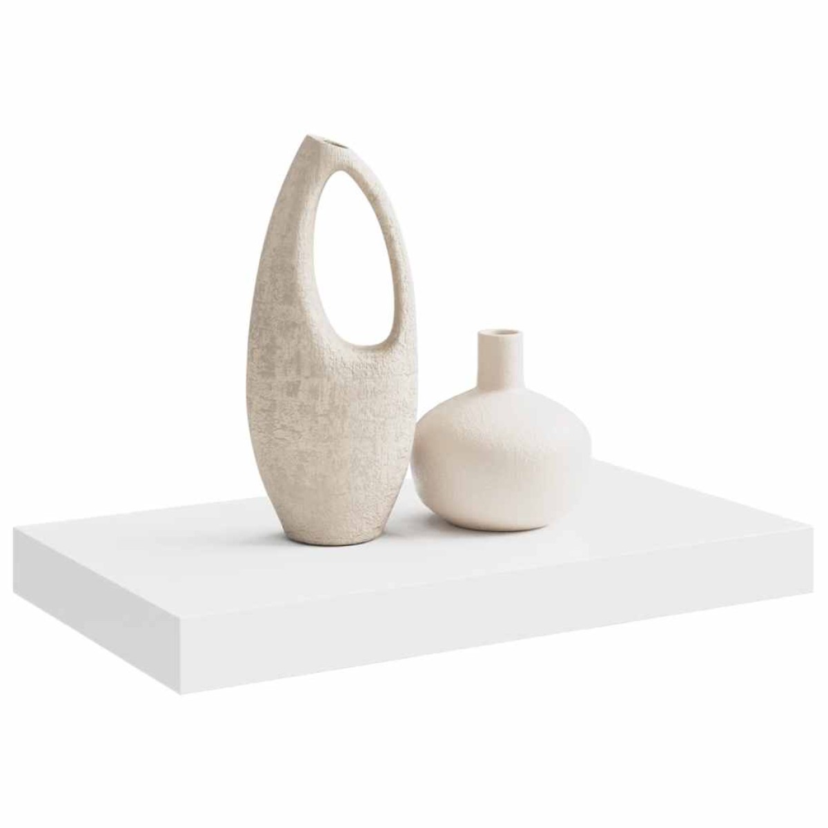 vidaXL Ράφι Τοίχου Άσπρο 40x23x3,8 εκ. MDF