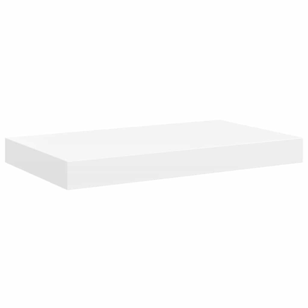 vidaXL Ράφια Τοίχου 4 τεμ. Άσπρα 40x23x3,8 εκ. MDF