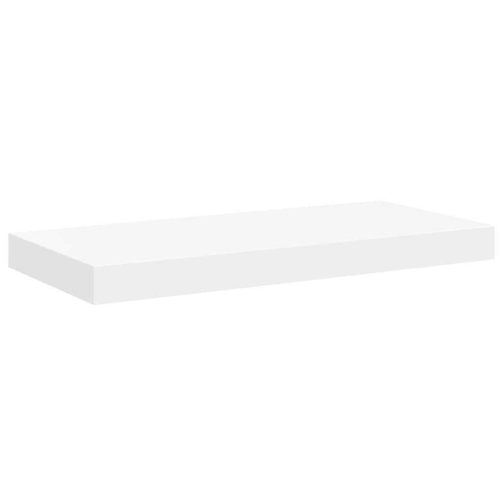 vidaXL Ράφι Τοίχου Άσπρο 50x23,5x3,8 εκ. από MDF