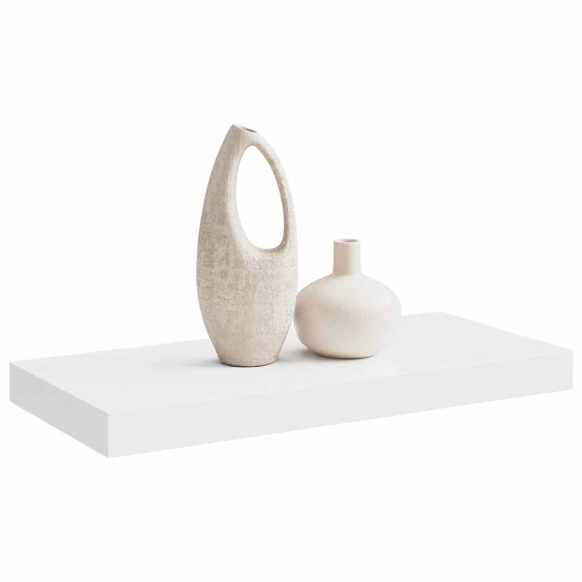 vidaXL Ράφι Τοίχου Άσπρο 50x23x3,8 εκ. από MDF