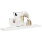 vidaXL Ράφι Τοίχου Άσπρο 120x23,5x3,8 εκ. MDF