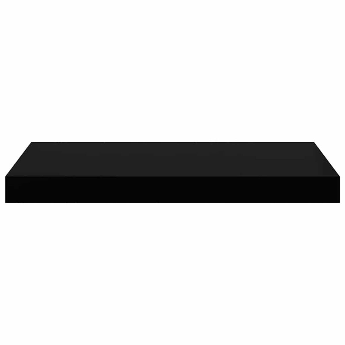 vidaXL Ράφι Τοίχου Μαύρο 50x23x3,8 εκ. MDF