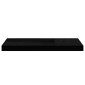 vidaXL Ράφι Τοίχου Μαύρο 60 x 23,5 x 3,8 εκ. MDF