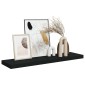 vidaXL Ράφι Τοίχου Μαύρο 90 x 23,5 x 3,8 εκ. MDF