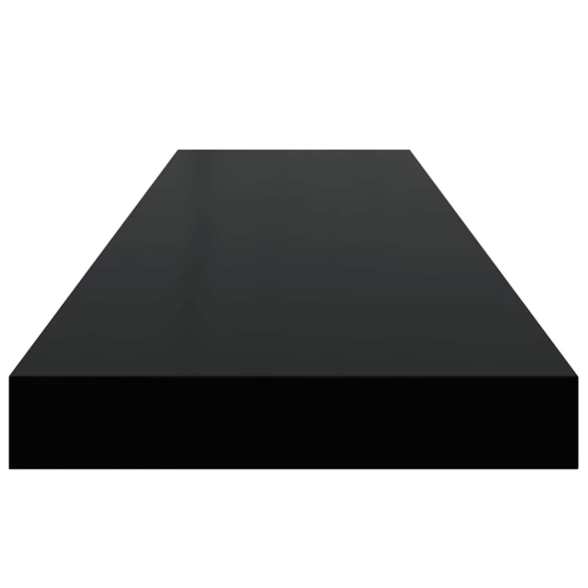 vidaXL Ράφι Τοίχου Μαύρο 90 x 23,5 x 3,8 εκ. MDF